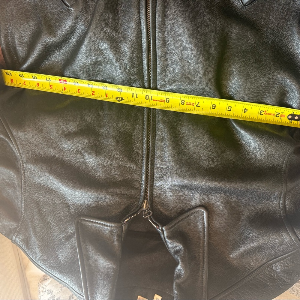 Black Leather Jacket Maxfield Parrish - Picture 3 of 6